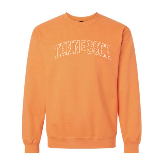 The Tennessee Arch Outline | Tangerine Sweatshirt