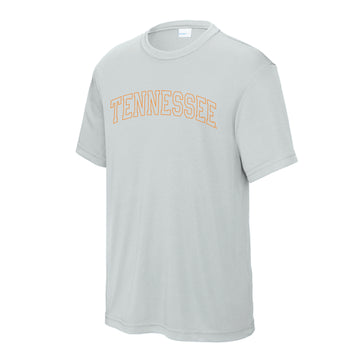The Tennessee Arch Outline | Youth Silver Tee