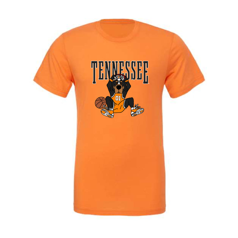 The Tennessee Basketball Block | Burnt Orange Tee