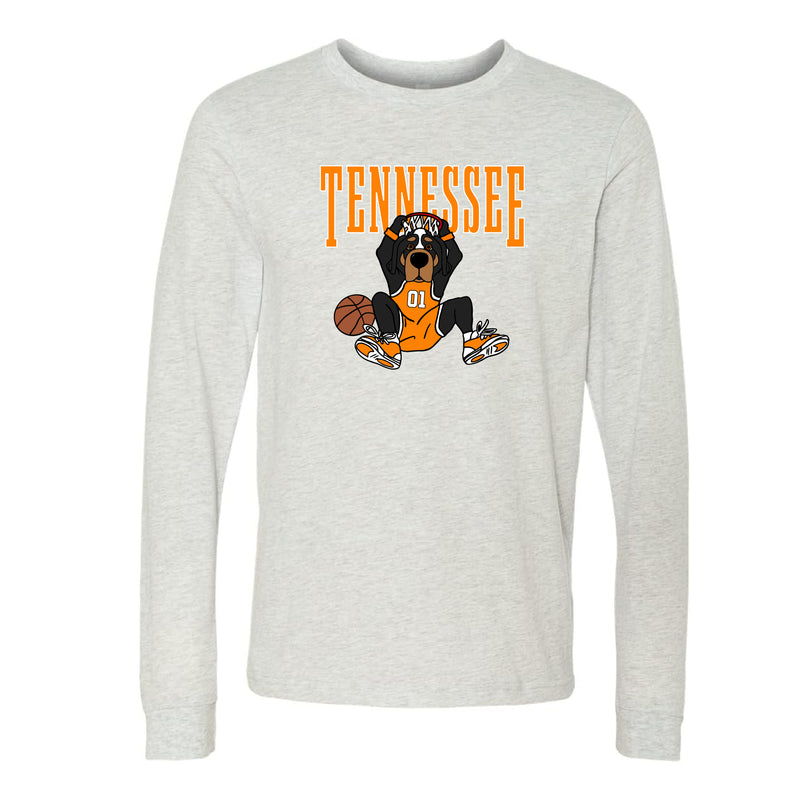 The Tennessee Basketball Block | Ash Long Sleeve