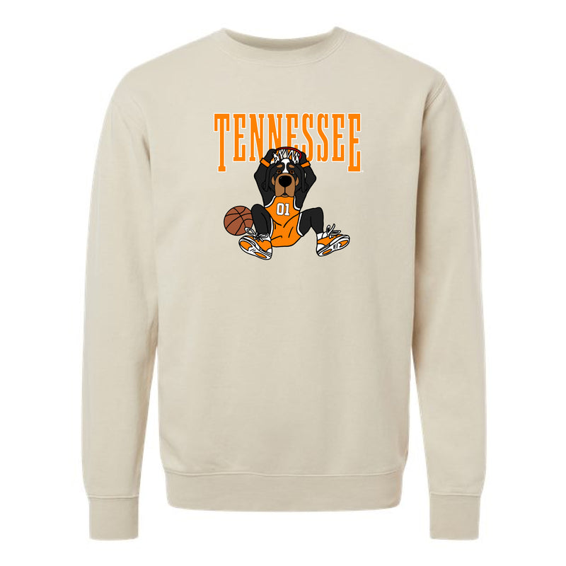 The Tennessee Basketball Block |  Ivory Sweatshirt