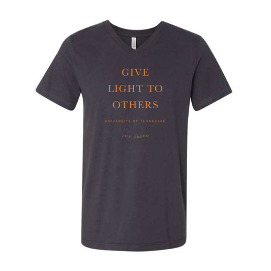The Tennessee Creed | Dark Grey V-Neck Tee