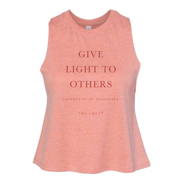 The Tennessee Creed | Heather Sunset Racerback Tank