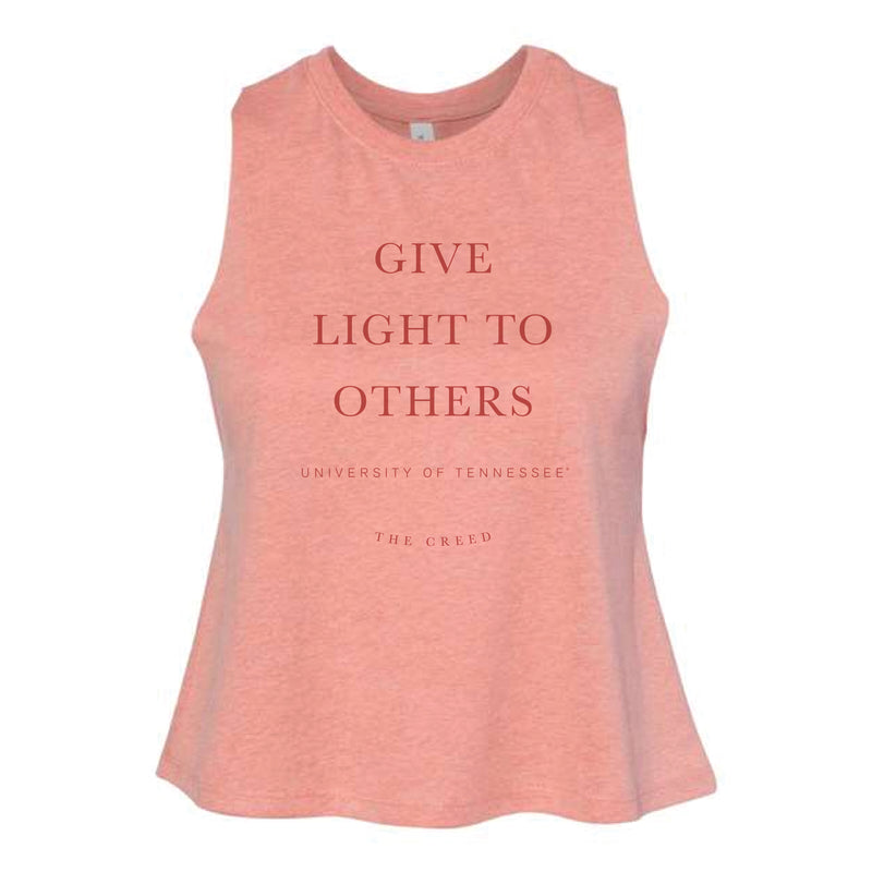 The Tennessee Creed | Heather Sunset Racerback Tank