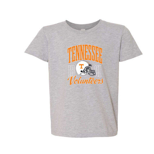 The Tennessee Volunteers Football Helmet | Youth Athletic Heather Tee