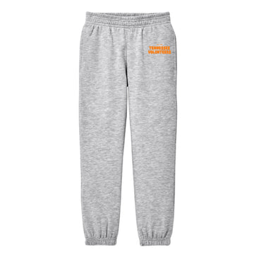 The Tennessee Volunteers Puff | Youth Light Heather Grey Sweatpants