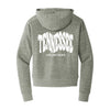 The Tennessee Volunteers Wavy | Grey Frost Zip Up Hooded Sweatshirt