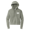 The Tennessee Volunteers Wavy | Grey Frost Zip Up Hooded Sweatshirt