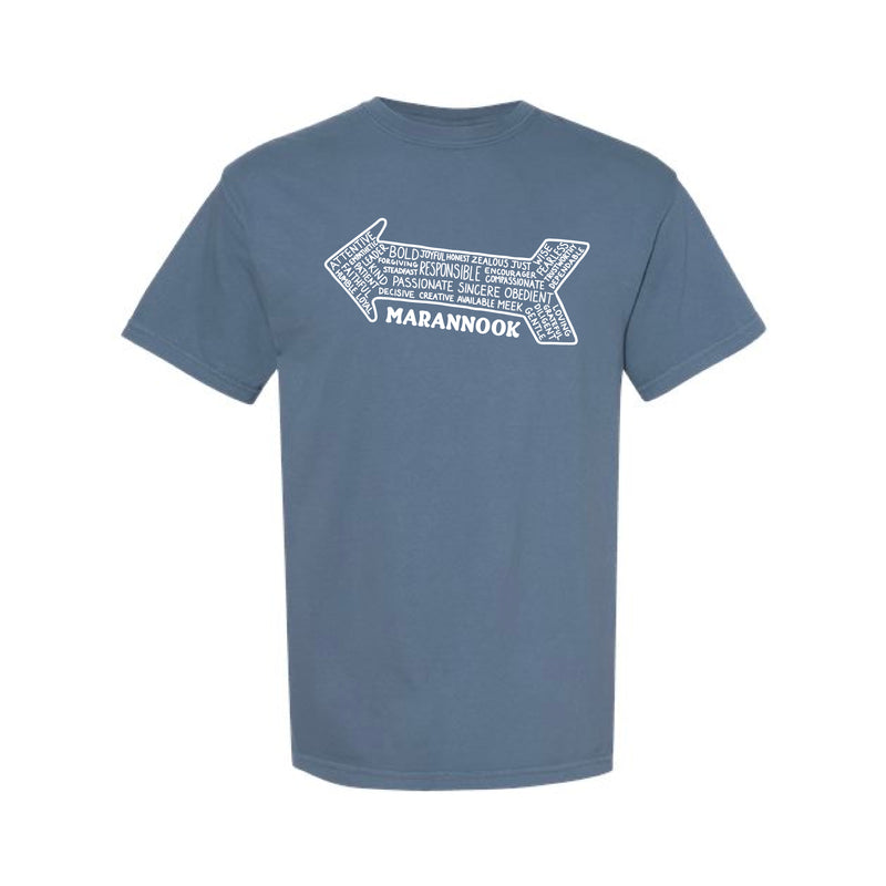 The Arrow | Blue Jean Tee