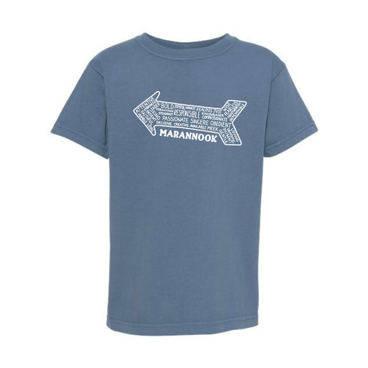 The Arrow | Blue Jean Youth Tee