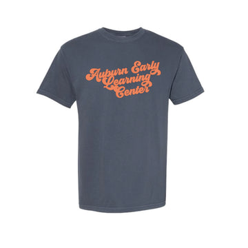 The Auburn ELC Stripes | Adult Denim Tee