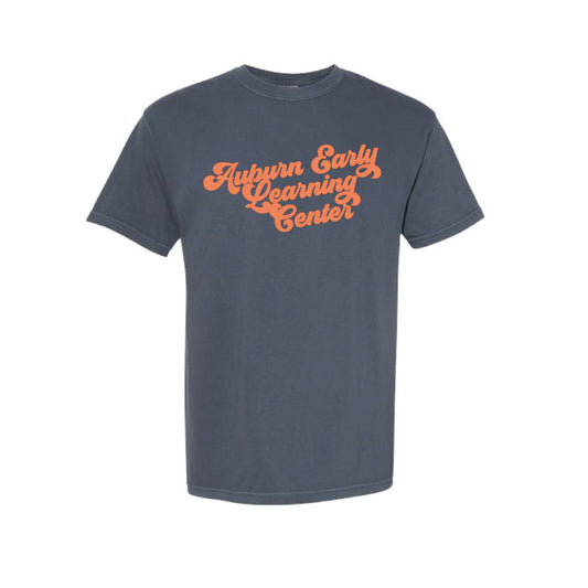 The Auburn ELC Stripes | Adult Denim Tee