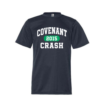 The Classic Covenant Crash | Youth True Navy Sport-Tek Tee