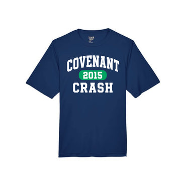 The Classic Covenant Crash | Adult True Navy Sport-Tek Tee