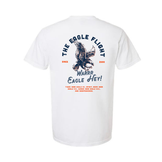 The Eagle Flight Tradition | White Pocket Tee