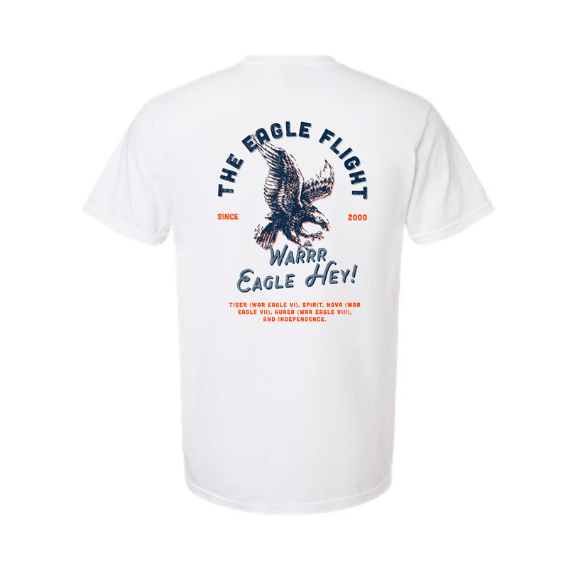 The Eagle Flight Tradition | White Pocket Tee