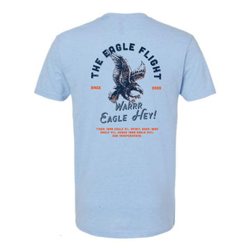 The Eagle Flight Tradition | Heather Columbia Blue Tee