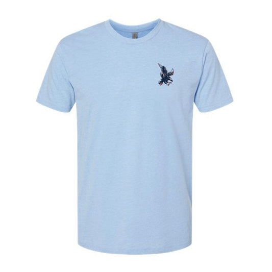 The Eagle Flight Tradition | Heather Columbia Blue Tee