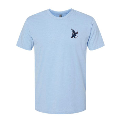 The Eagle Flight Tradition | Heather Columbia Blue Tee