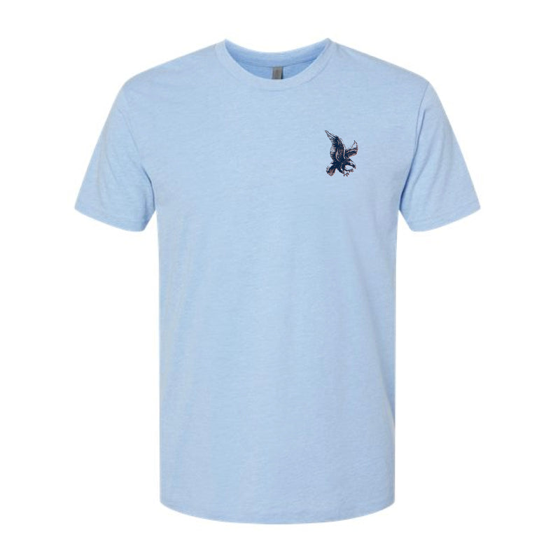 The Eagle Flight Tradition | Heather Columbia Blue Tee