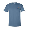 The Early Learning Framed Aubies | Adult Indigo Blue Tee