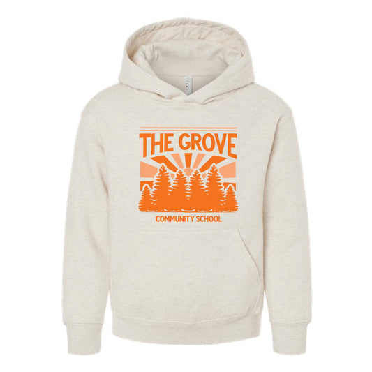 The Grove Trees | Natural Heather Youth Hoodie