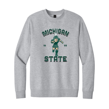 The Michigan State | Light Heather Grey Sweatshirt