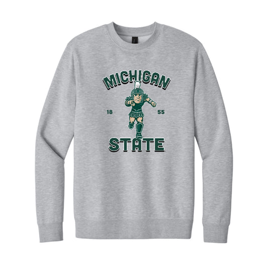 The Michigan State | Light Heather Grey Sweatshirt