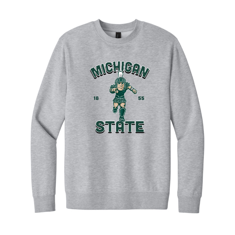 The Michigan State | Light Heather Grey Sweatshirt