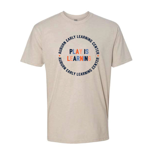 The Play is Learning | Adult Sand Tee