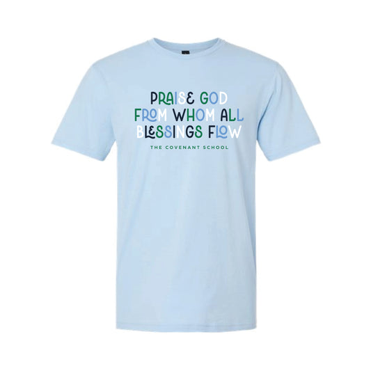 The Praise God | Adult Light Blue Tee