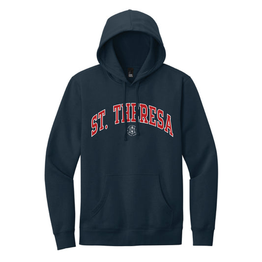 The Saint Theresa Arch | Adult New Navy Hoodie