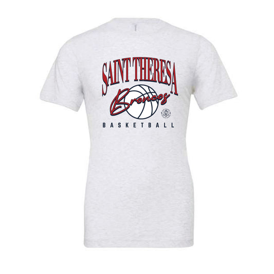The Saint Theresa Basketball | Adult Ash Tee