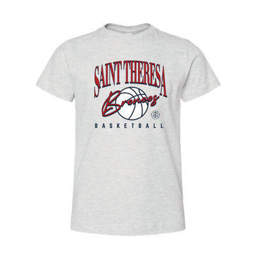 The Saint Theresa Basketball | Youth Ash Tee