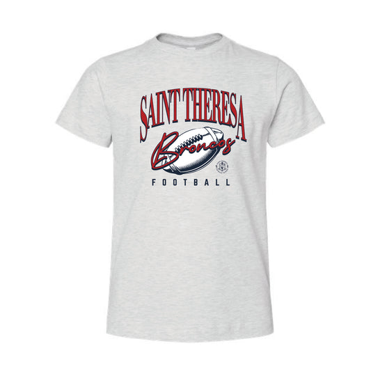 The Saint Theresa Football | Youth Ash Tee