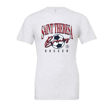 The Saint Theresa Soccer | Adult Ash Tee