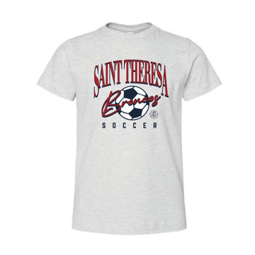 The Saint Theresa Soccer | Youth Ash Tee