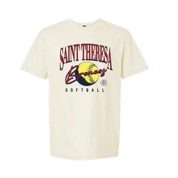 The Saint Theresa Softball | Adult Off White Tee