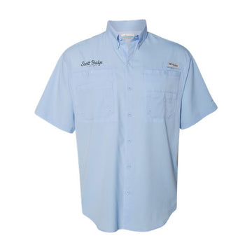 The Scott Bridge | Embroidered Sail Short Sleeve Polo