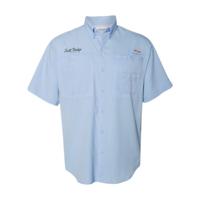 The Scott Bridge | Embroidered Sail Short Sleeve Polo