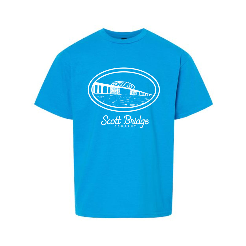 The Scott Bridge & Landscape | Sapphire Youth Tee