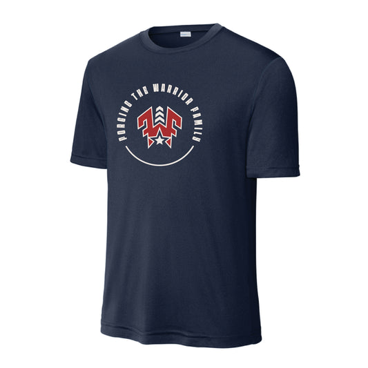 The Wetzel Circle Logo | Adult True Navy Sport-Tek Tee