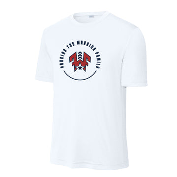The Wetzel Circle Logo | Adult White Sport-Tek Tee
