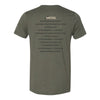 The Wetzel | Adult Heather Military Green Tee