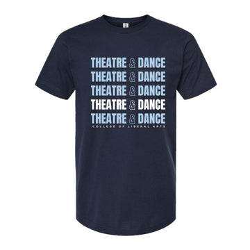 The Theatre & Dance Repeat | Navy Oversized Tee