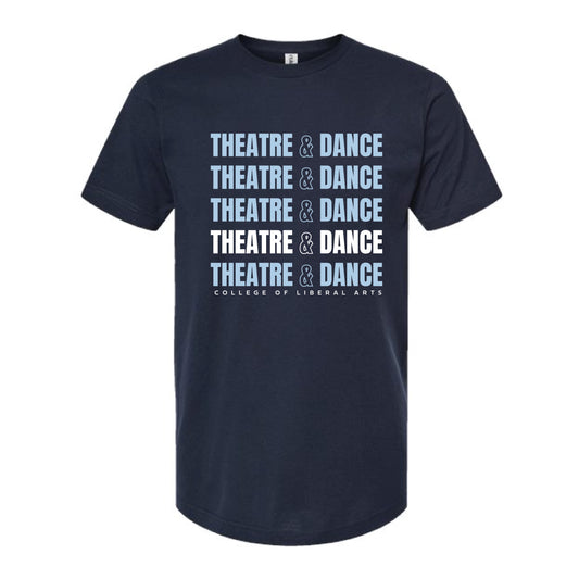 The Theatre & Dance Repeat | Navy Oversized Tee