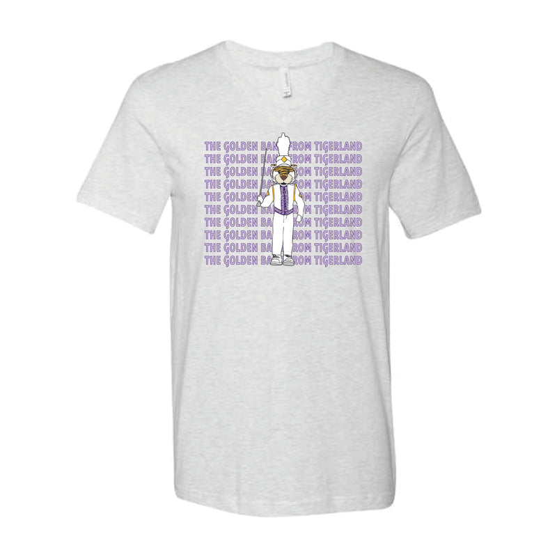 The Tiger Band | Ash V-Neck Tee