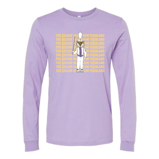 The Tiger Band | Dark Lavender Long Sleeve