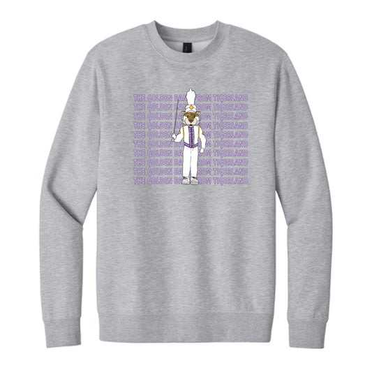 The Tiger Band | Light Heather Grey Sweatshirt