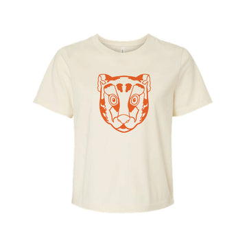 The Tiger Head Outline | Natural Tee